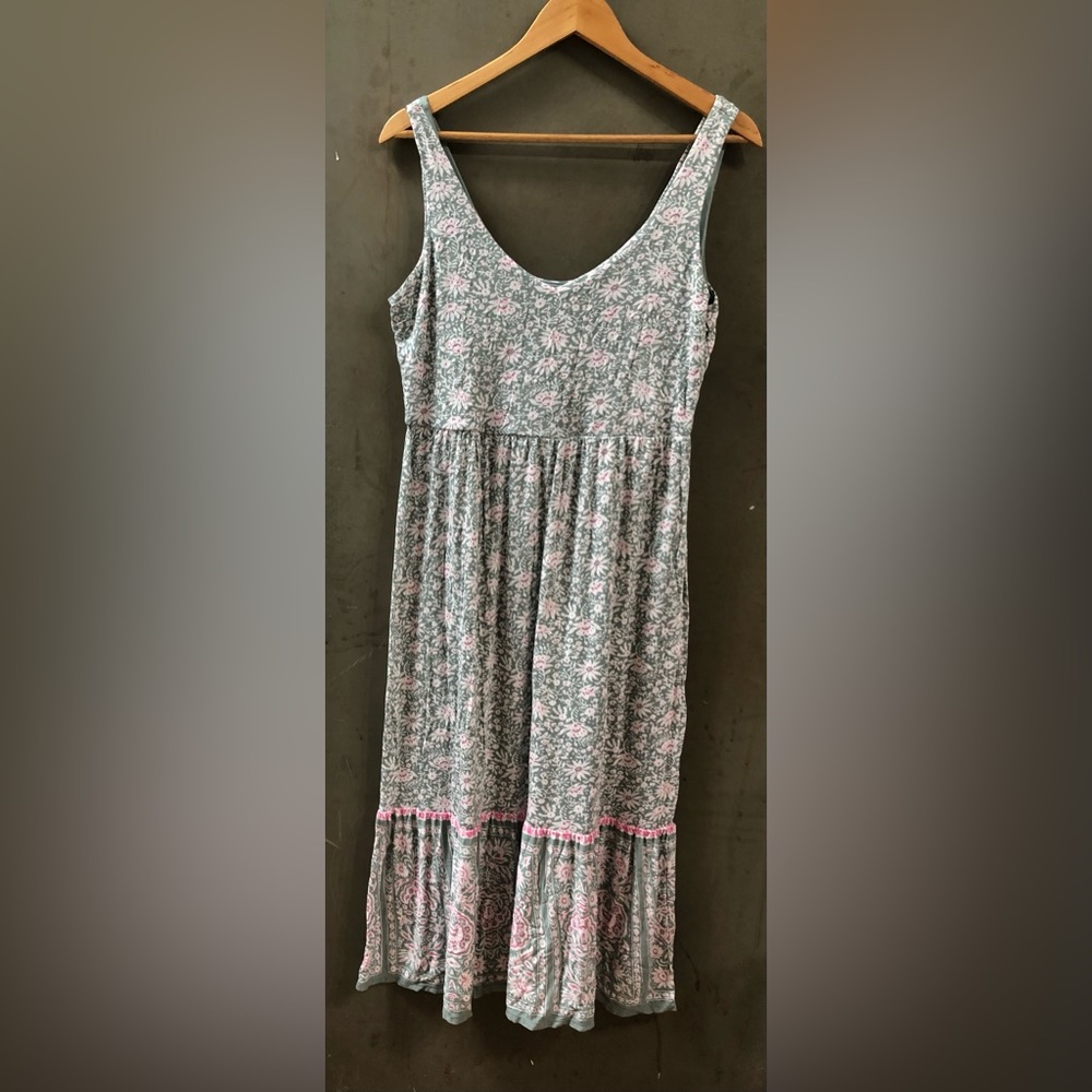 LOFT SOFT COTTON MAXI DRESS
